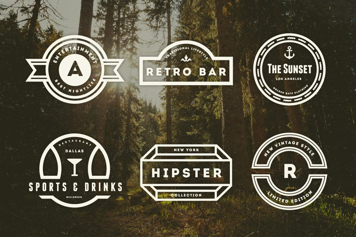 Vintage Logos Labels & Badges, a Branding & Logo Template by Design District (Photo 7 of 76)
