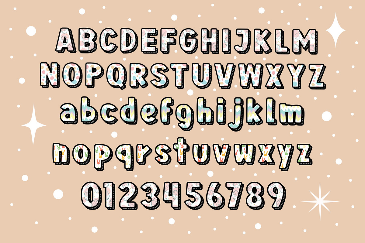 Easter OTF PNG SVG, a Symbol Font by DREAMs Soul G. (Photo 3 of 6)