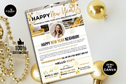 2026 New Year Real Estate Flyer, a Flyer Template by CreativeVinesStore (Thumbnail 2 of 5)