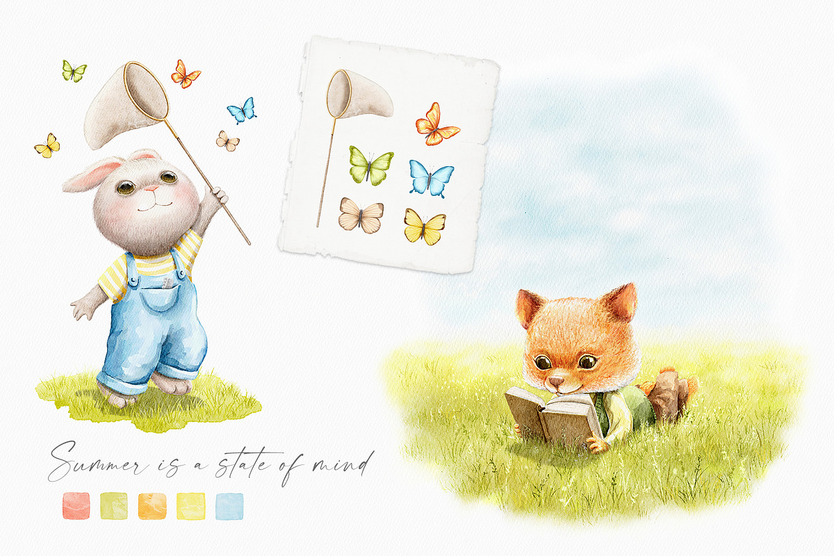 My best summer, an Animal Illustration by Mimomy (Photo 9 of 16)