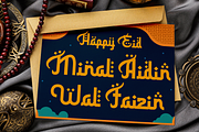 Hikma Glyphs - Arabic Style Font, a Font by PutraCetol Studio (Thumbnail 6 of 11)