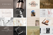 Modern Font Bundle, a Sans Serif Font by Larin Type Co. (Thumbnail 3 of 32)