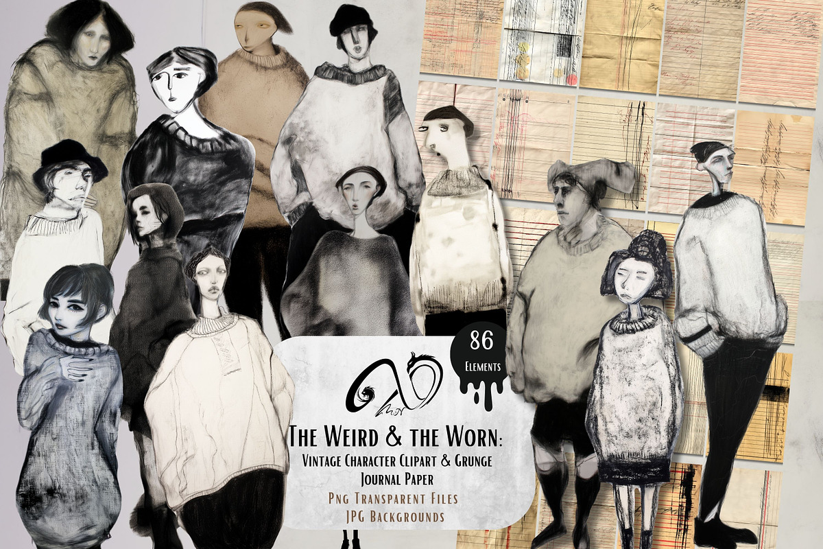 The Weird & the Worn, a Person Illustration by NiiiNArt (Photo 1 of 5)