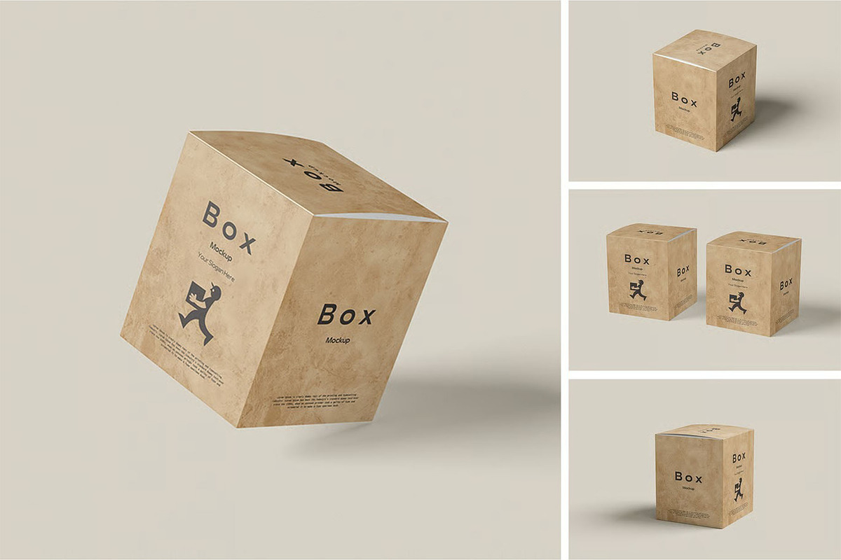 Box Mockup, a Mockup by zpackcreative (Photo 1 of 5)