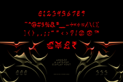 Amberd | 3d Stone Layered font, a Handwritten Font by Nol 3 Studio (Thumbnail 4 of 10)
