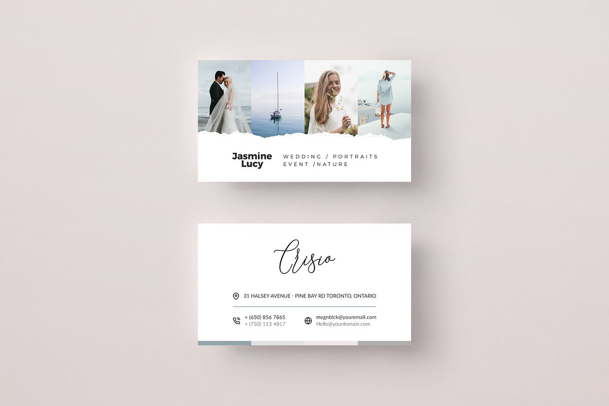 Photography Business Card Templates, a Business Card Template by Crevo Studio (Photo 3 of 6)