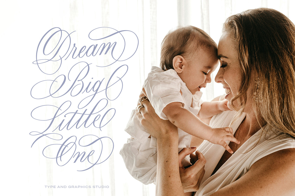 Baby Arrival Lettering, an Object Graphic by Type and Graphics Studio (Photo 2 of 16)