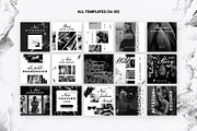 SALE 2in1 Noir Beauty Edition, a Social Media Template by The Wedding Shop (Thumbnail 12 of 15)