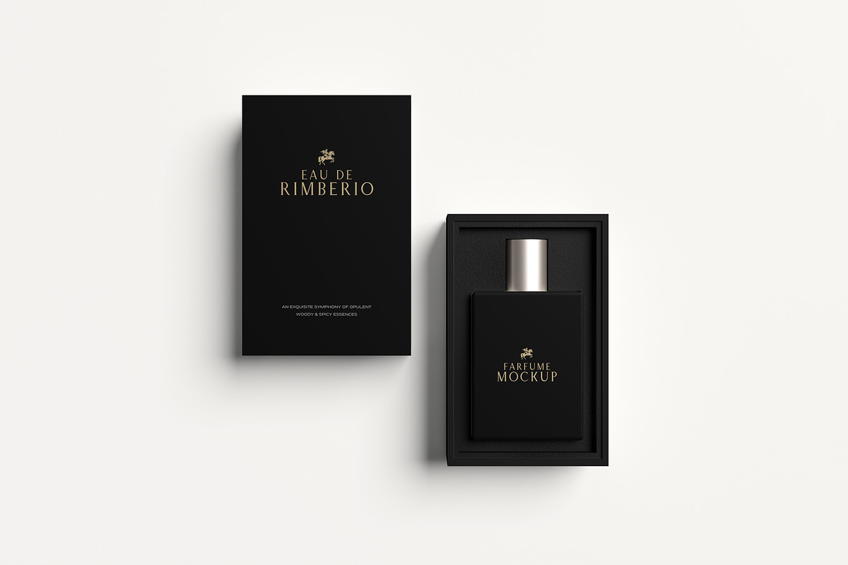 Box Adn Parfum Mockup, a Packaging Mockup by xavier_studio (Photo 3 of 5)