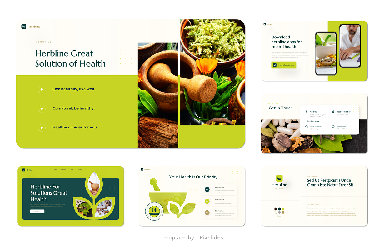 Alternative Medicine PowerPoint, a Presentation Template by Pixslides (Photo 6 of 6)