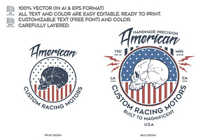 Custom Racing Motors T-Shirt