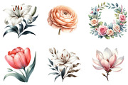 Mother’s Day Flowers Collection, an Illustration by DreamArtGraphic (Thumbnail 2 of 4)