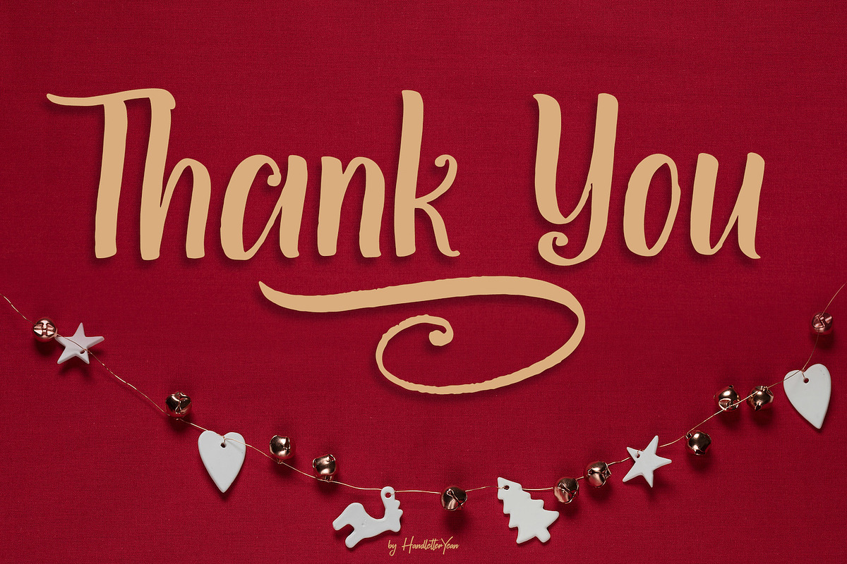 Aminetta, a Handwritten Font by HandletterYean (Photo 12 of 12)