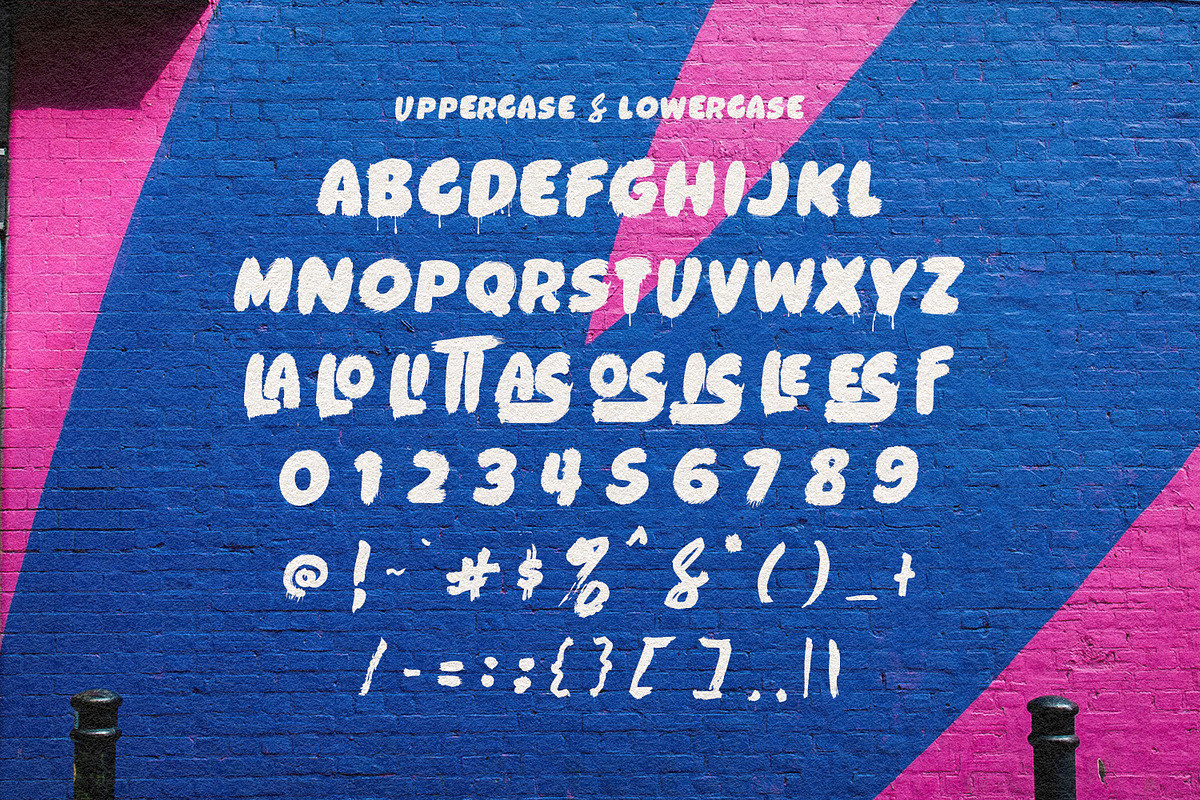 Faster Brush Font Display, a Sans Serif Font by Maulana Creative (Photo 6 of 6)