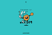 Sports Retro Mascot Creator Pack, a Sport Illustration by LEONFABRIPRO (Thumbnail 16 of 17)