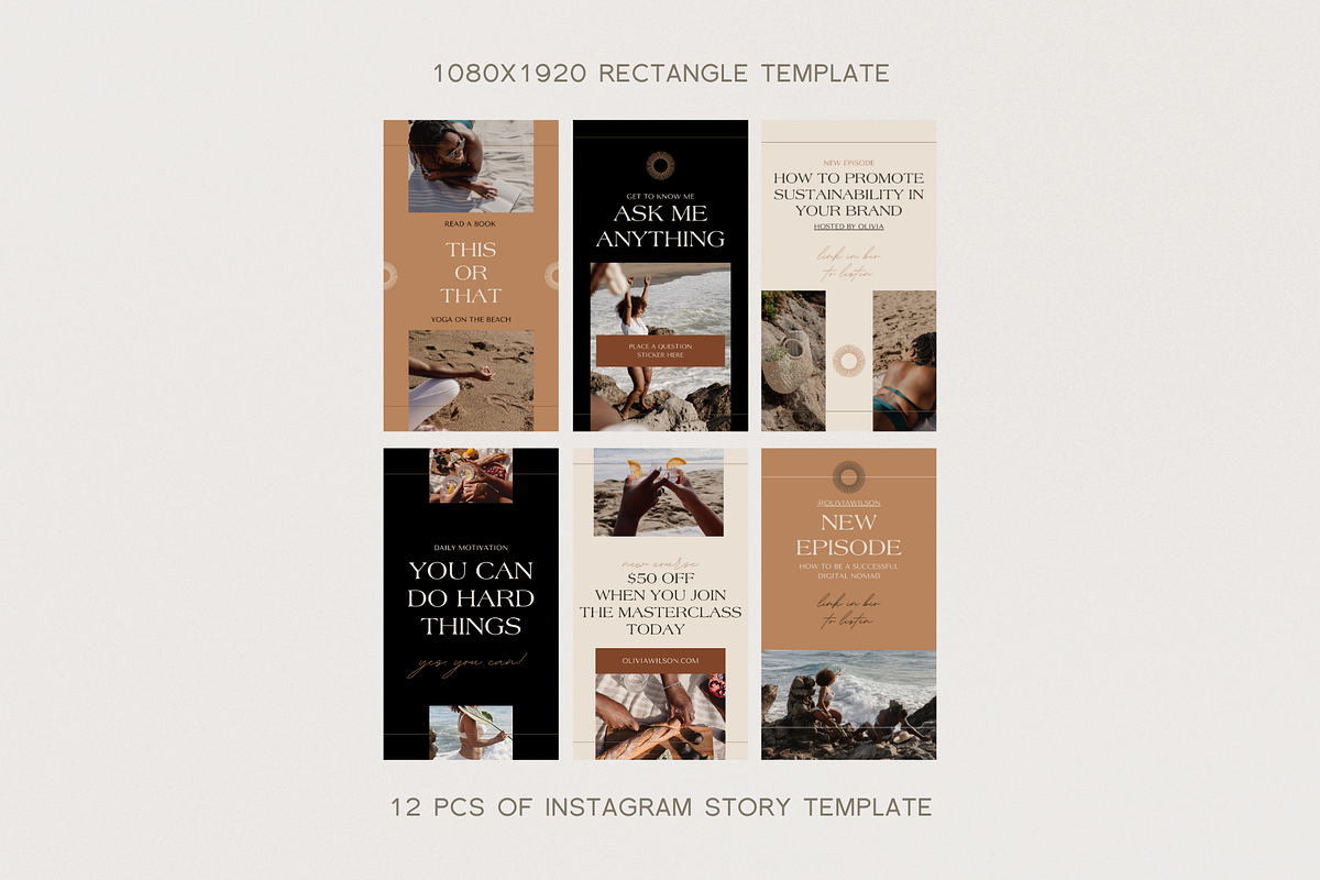 Bela | Podcast Canva Template, a Social Media Template by With Faith & Love (Photo 12 of 12)