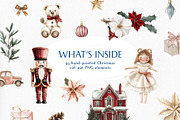 Watercolor Christmas Collage Pack, an Object Graphic by Design Alchemy Studio (Thumbnail 2 of 11)