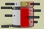 Pickle Sauce Honey Glass Jar Mockup, a Cups & Container Mockup by Digitalphaser (Thumbnail 2 of 8)