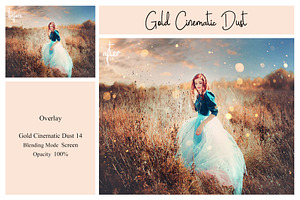 95 Gold Dust Overlays For PS