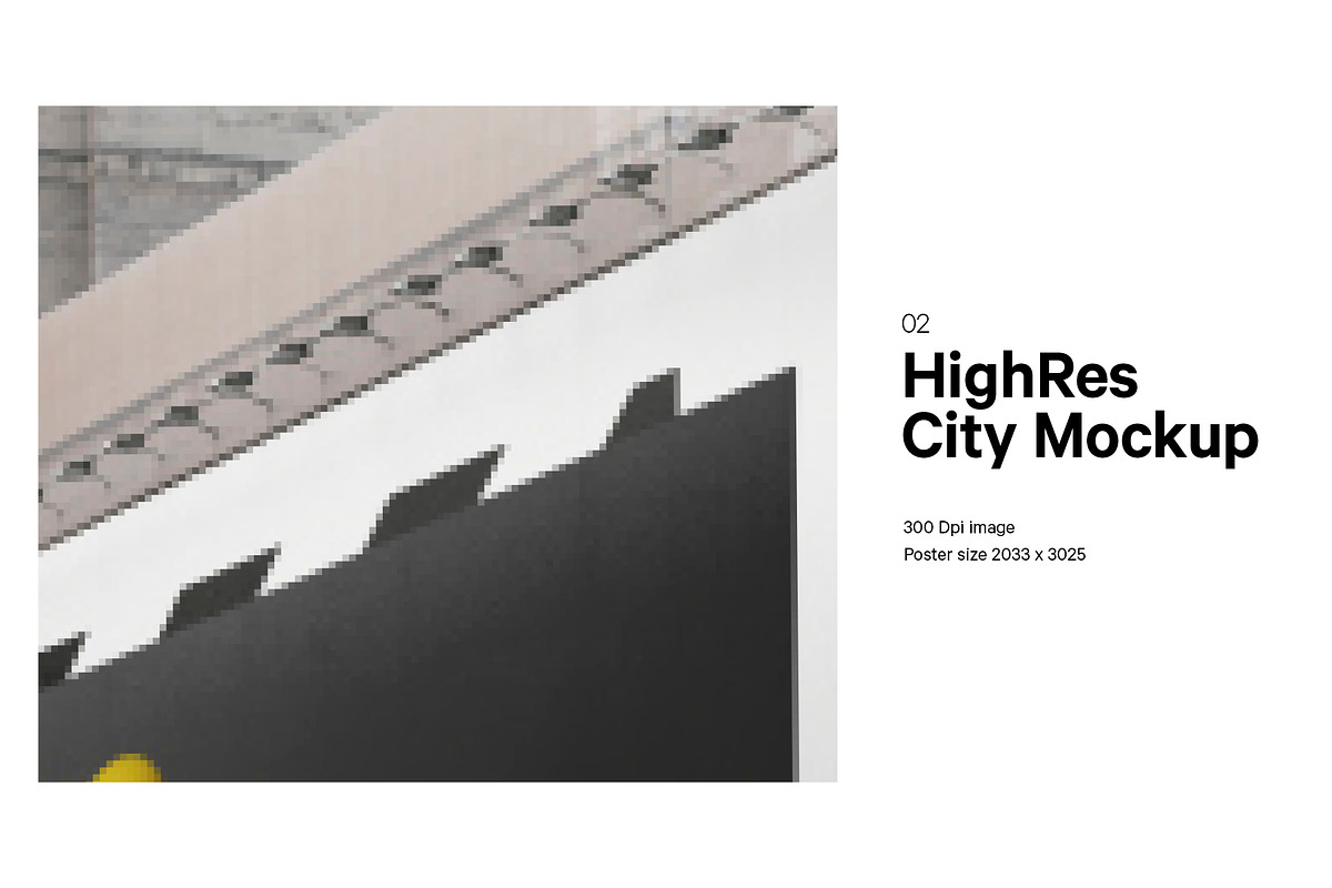 Urban Corner Billboard XXL Mockup, a Product Mockup by HAZARD MOCKUPS (Photo 3 of 8)