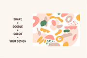 Abstract Organic Shapes & Doodles, an Object Graphic by Oktyabr (Thumbnail 5 of 7)