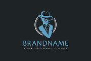 Gentleman Fashion Custom Logo, a Branding & Logo Template by ARTE MIGUEL (Thumbnail 2 of 3)