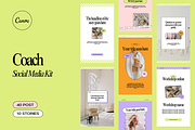Coach | Social Media Kit, a Social Media Template by Mila Estudio (Thumbnail 6 of 7)