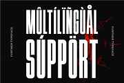 Further - Tall Sans Display Font, a Sans Serif Font by Pian45 Studio (Thumbnail 8 of 8)
