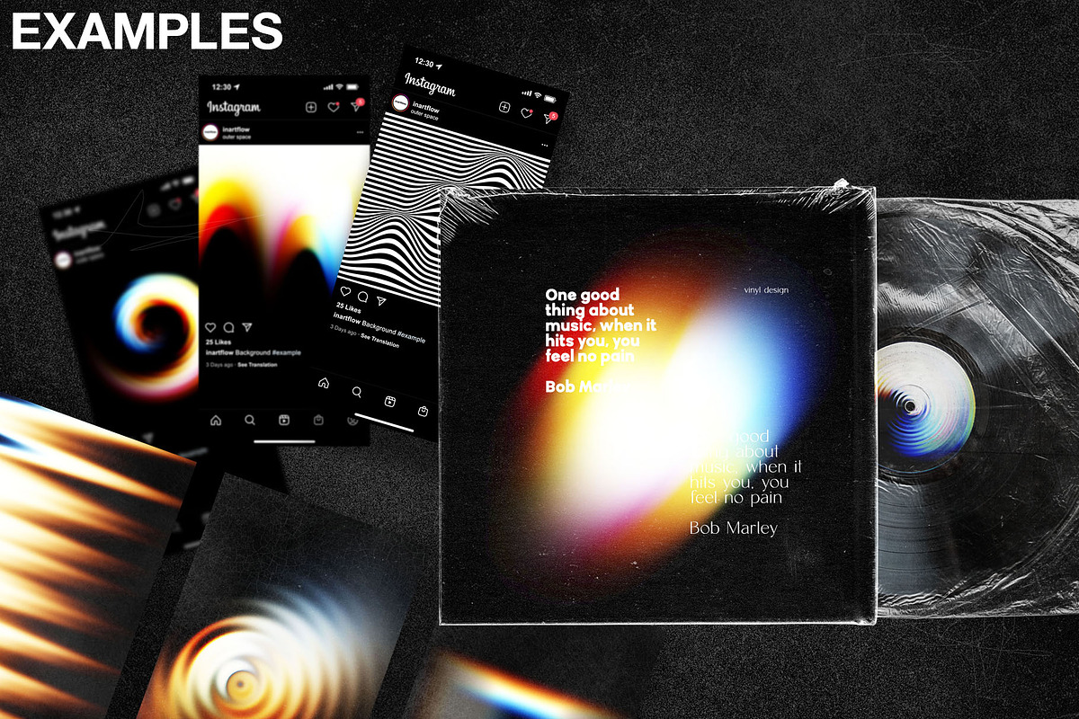 Graphics and Templates Pack, a Background Graphic by Inartflow (Photo 26 of 27)