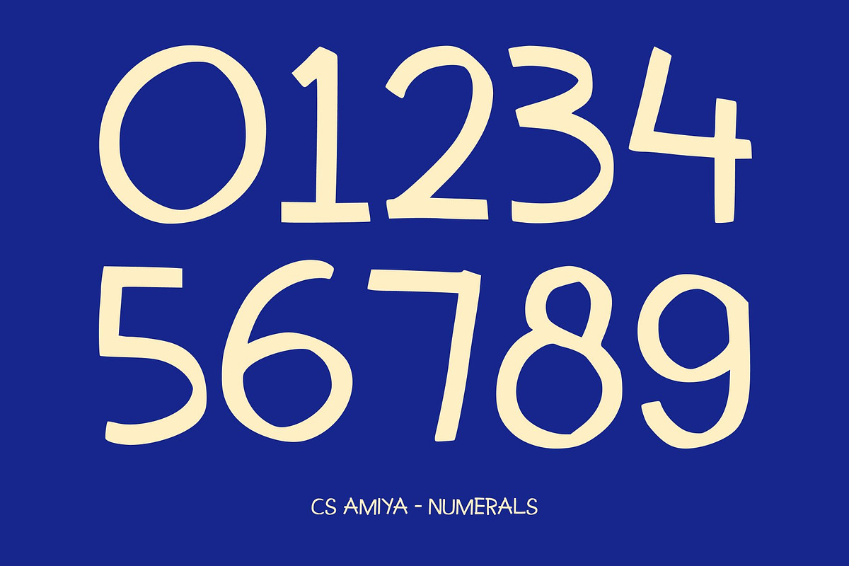 CS Amiya – Handwritten Font, a Handwritten Font by Craft Supply Co. (Photo 7 of 8)