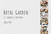Royal Garden - Floral Patterns, a Pattern Graphic by Art Sproot (Thumbnail 1 of 9)