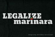 Legalize Marinara, Design Only, an Illustration by Violet on CreativeMarket (Thumbnail 4 of 4)