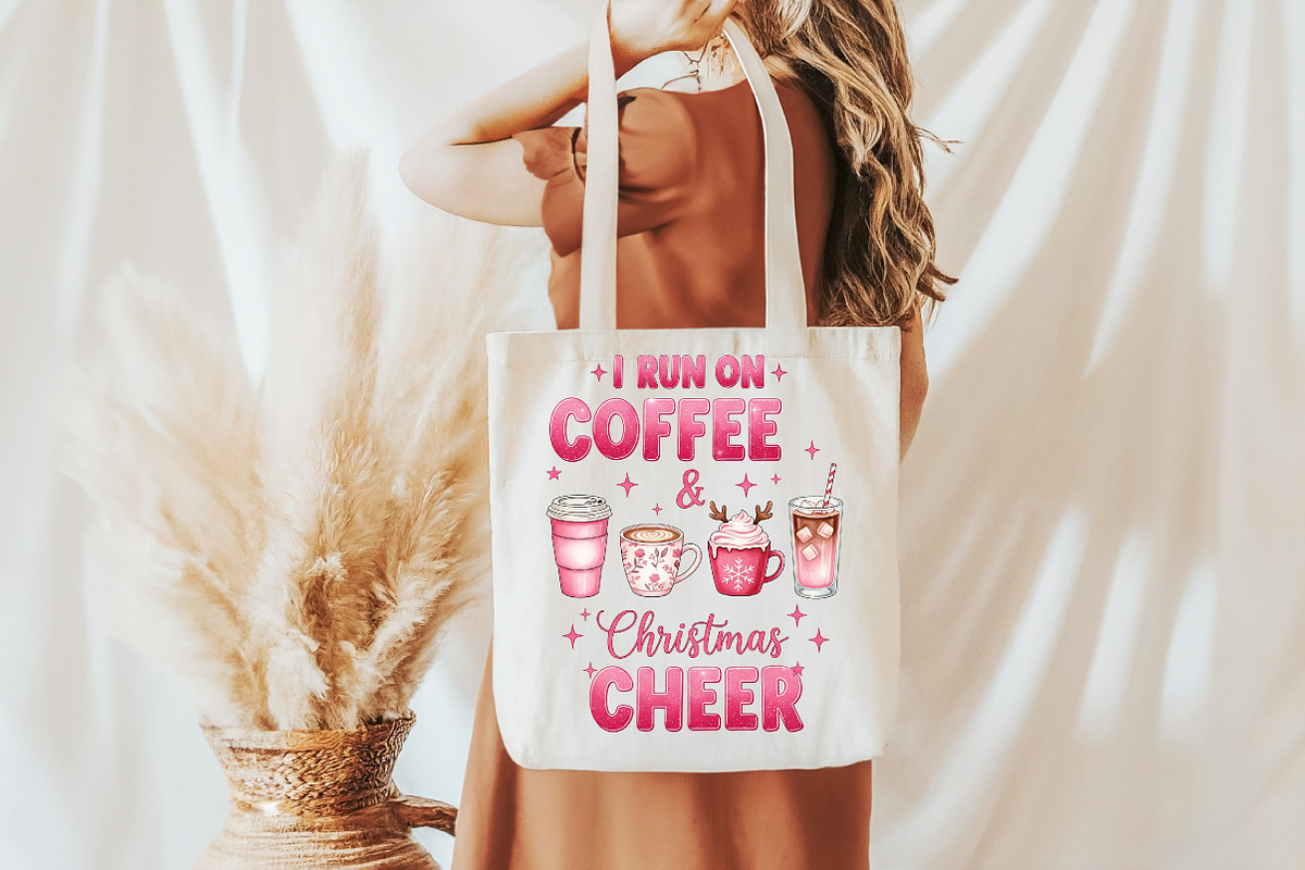 I Run on Coffee & Christmas Cheer, an Illustration by DreamCafeArt (Photo 3 of 6)