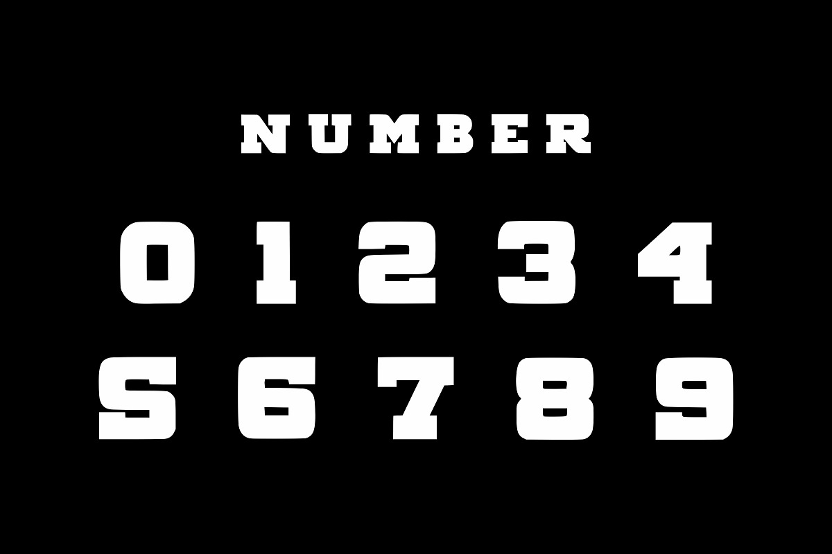 Luxury Varsity, a Font by Limited.studio (Photo 6 of 6)