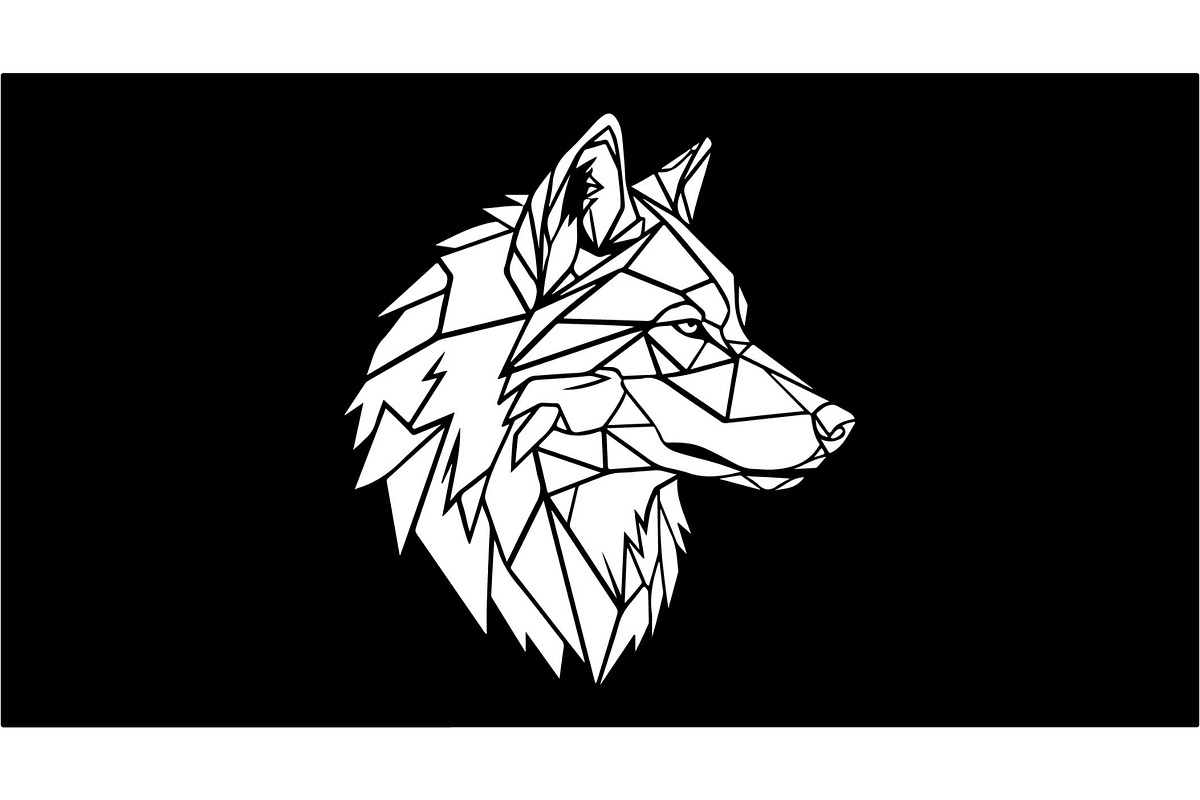 Premium Alpha Wolf Illustration, an Animal Illustration by Designer_Momina (Photo 18 of 18)