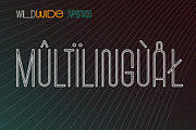 WildWide | Width Variable Typeface, a Sans Serif Font by Kandella's Art (Thumbnail 7 of 10)