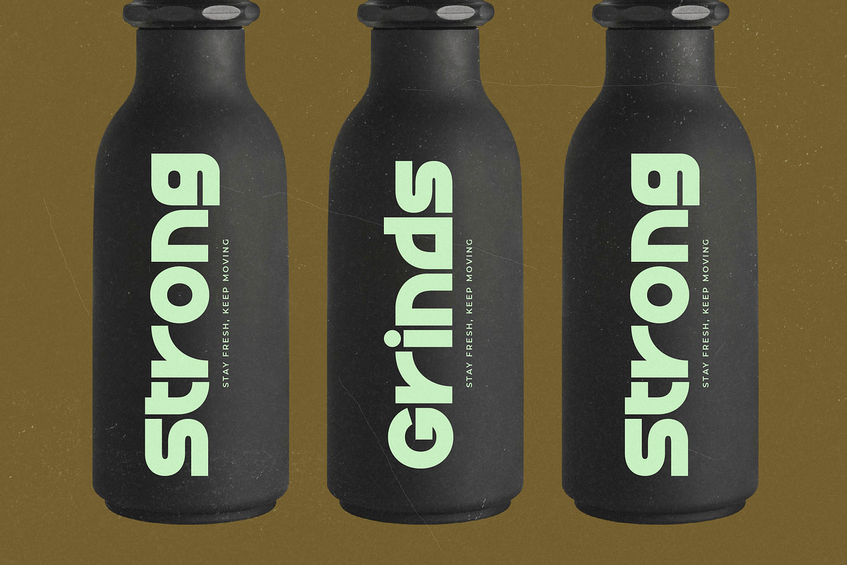 Sound Groove Retro Display Font, a Sans Serif Font by timelesstype.co (Photo 12 of 15)