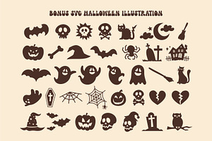 Spooky Retro - Halloween Font