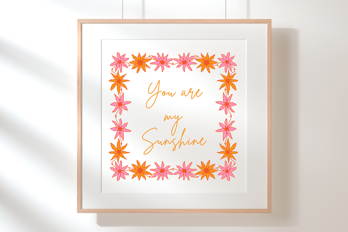 Hand-drawn floral clipart & patterns, a Decorative Illustration by CapriceMeDesigns (Photo 10 of 18)