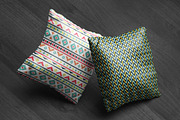 Square Pillow Mock-Up, an Apparel Mockup by MassDream (Thumbnail 4 of 11)