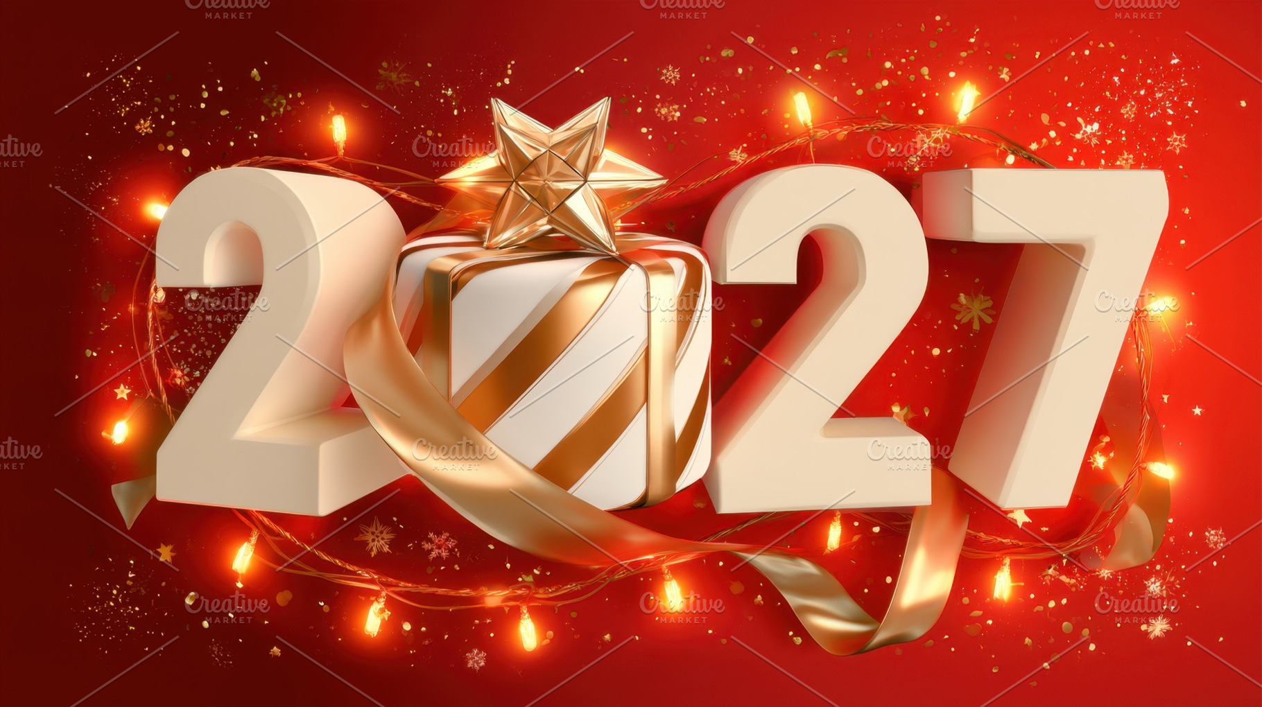 Celebrating the new year 2027, a Photo by Beautiful things