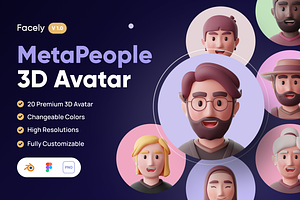 Facely - MetaPeople 3D Avatar