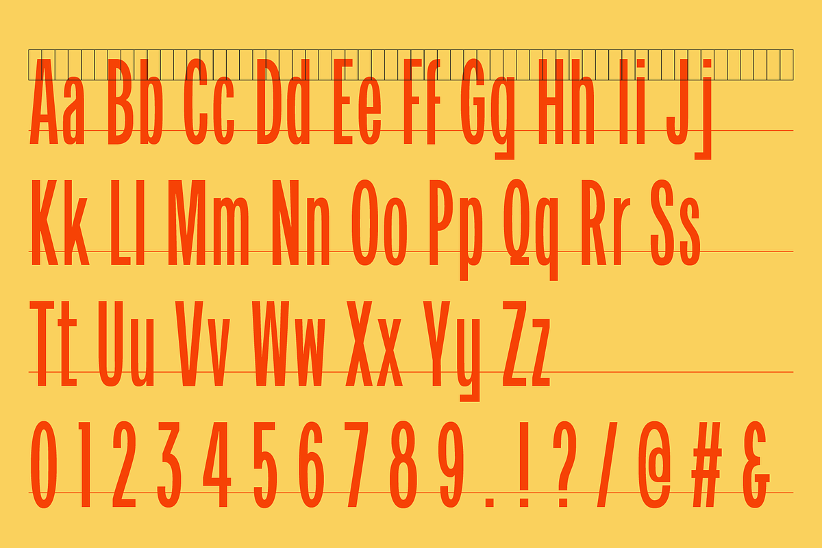 AL Brooklyn, a Sans Serif Font by Adam Lock (Photo 2 of 6)