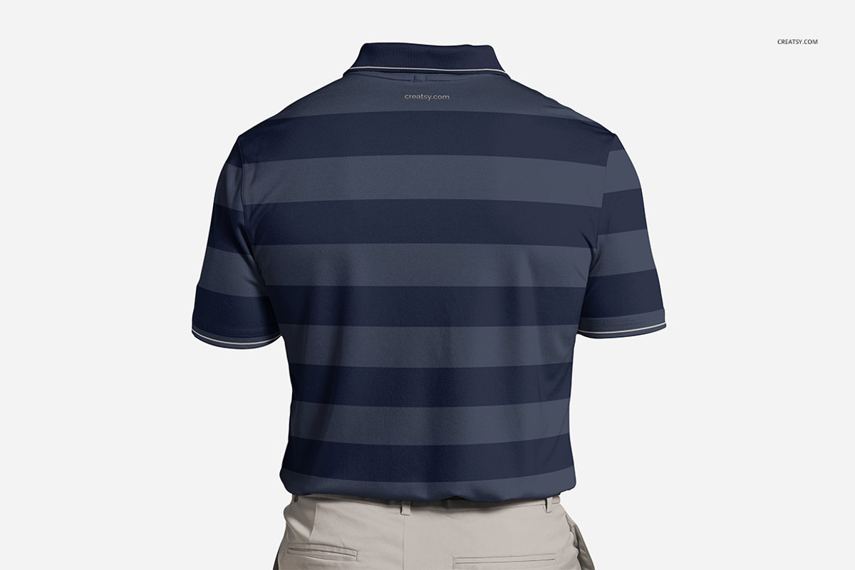 Polyester Polo Shirt Mockup Set, a Shirt Mockup by Creatsy (Photo 3 of 7)