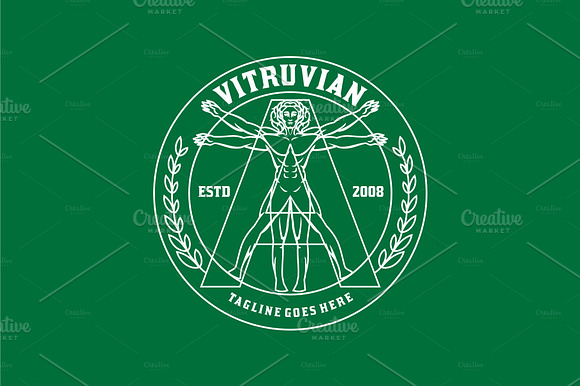 Vitruvian Letter A
