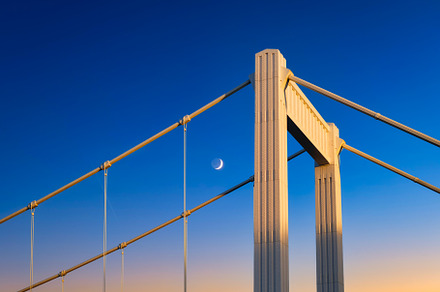 Urban architecture and sky gradient, an Architecture Photo by Landscape and travel