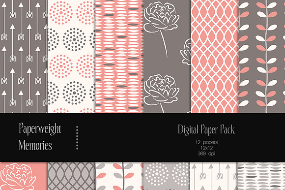 Patterned Paper - Berry Kiss preview 2