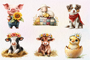 Cute on the Farm on the Animals, an Illustration by CreationArt (Thumbnail 4 of 5)