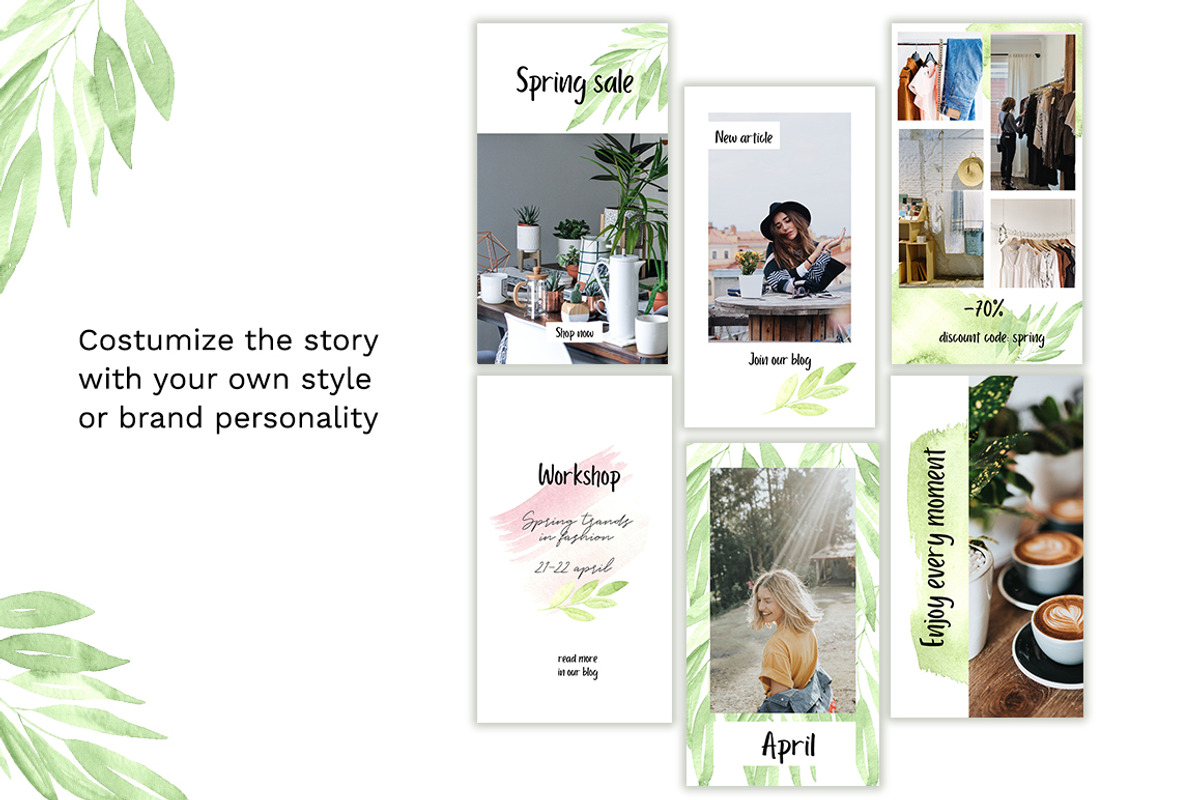 Social Media Templates, a Social Media Template by OlgaSerbun (Photo 6 of 8)