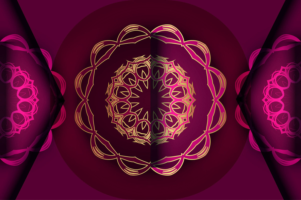 Mandala Circular Pattern Vector Pack, a Background Graphic by NJ Himel (Photo 42 of 95)